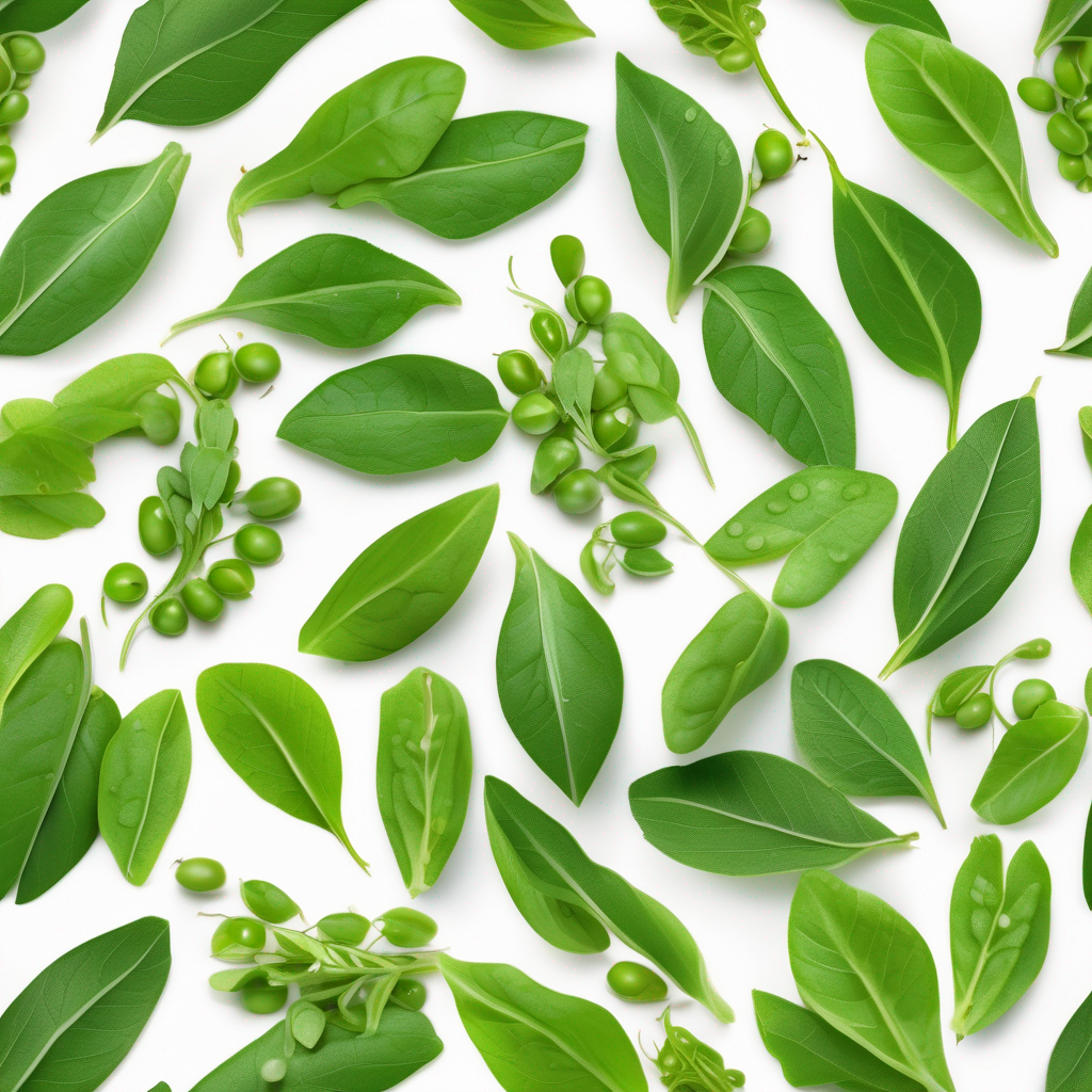 Bell Pea Leaves Salad