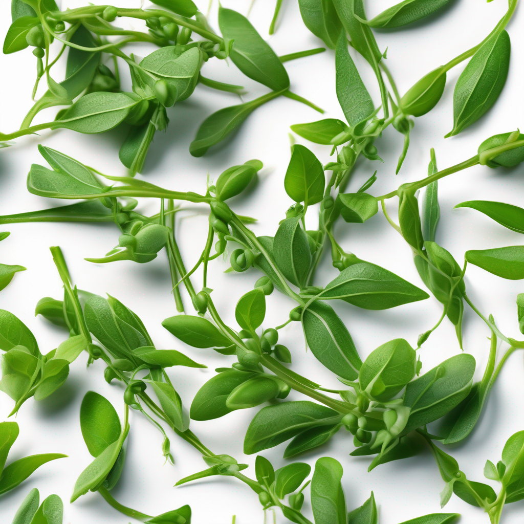 Bell Pea Tendrils Stir-Fry