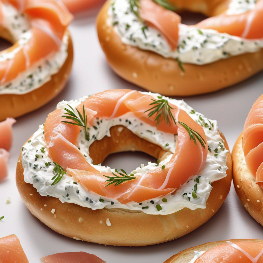 Cream Cheese Bagel with Lox