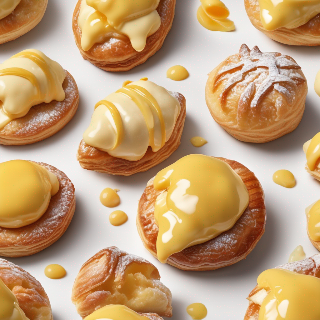 Custard-filled Pastries