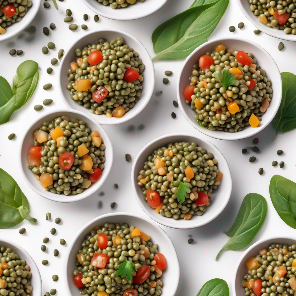 Green Lentil Salad