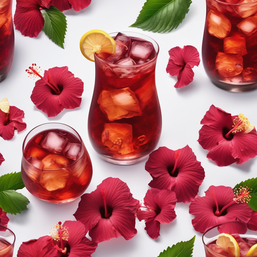 Hibiscus Iced Tea