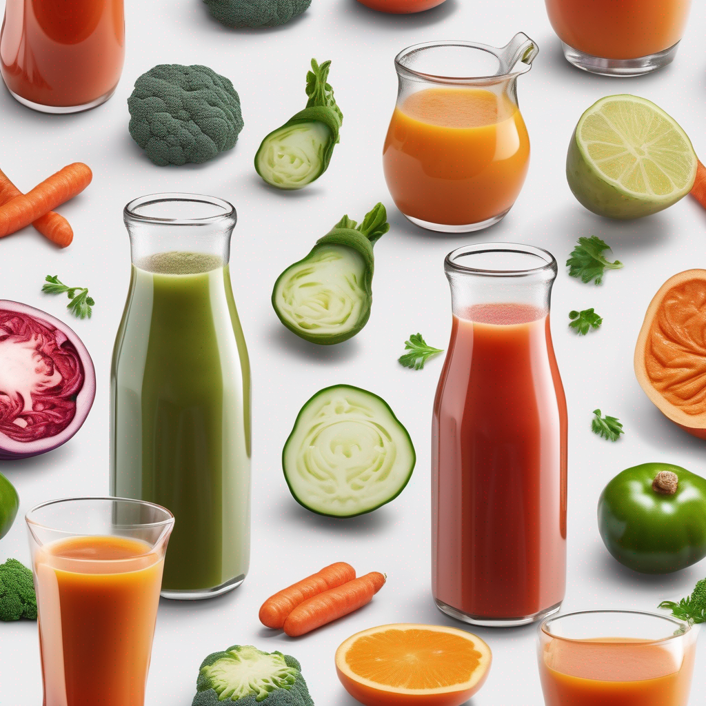 Homemade Vegetable Juice