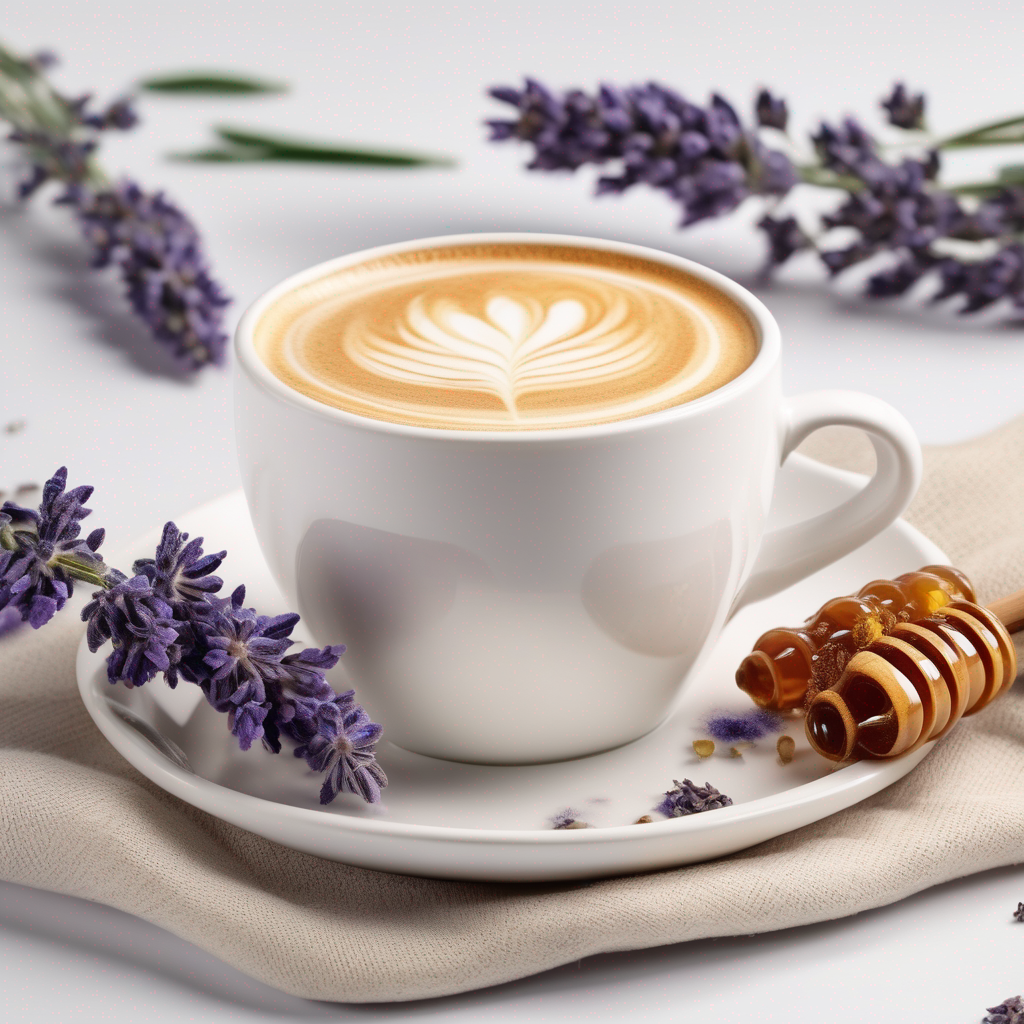 Honey Lavender Latte