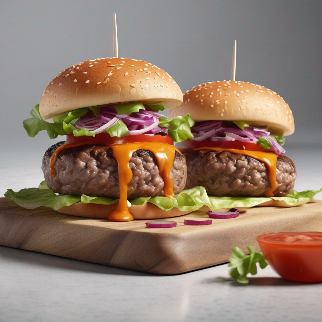 Lean Bison Burgers