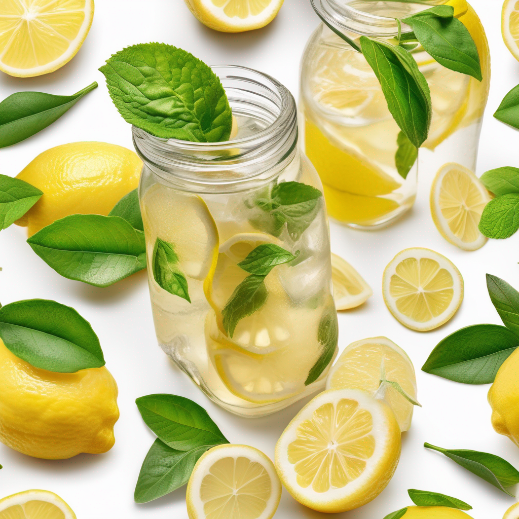 Lemon Ginger Detox Water