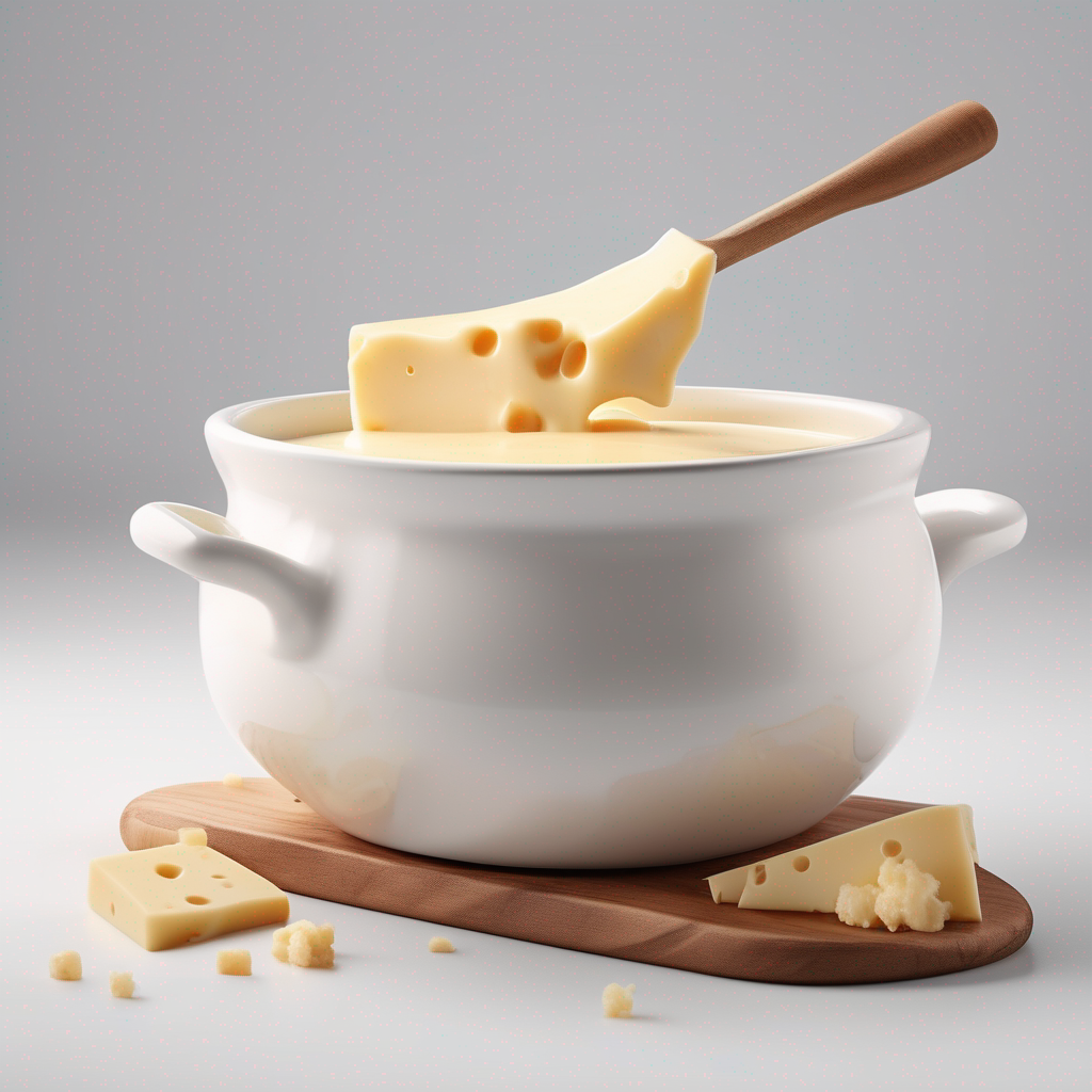 Milk Cheese Fondue