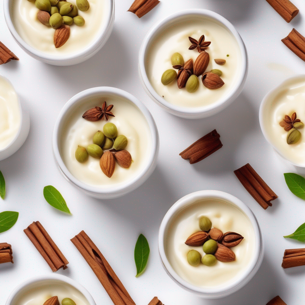 Milk Pudding with Cardamom