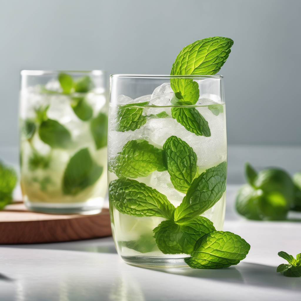 Peppermint Infused Water