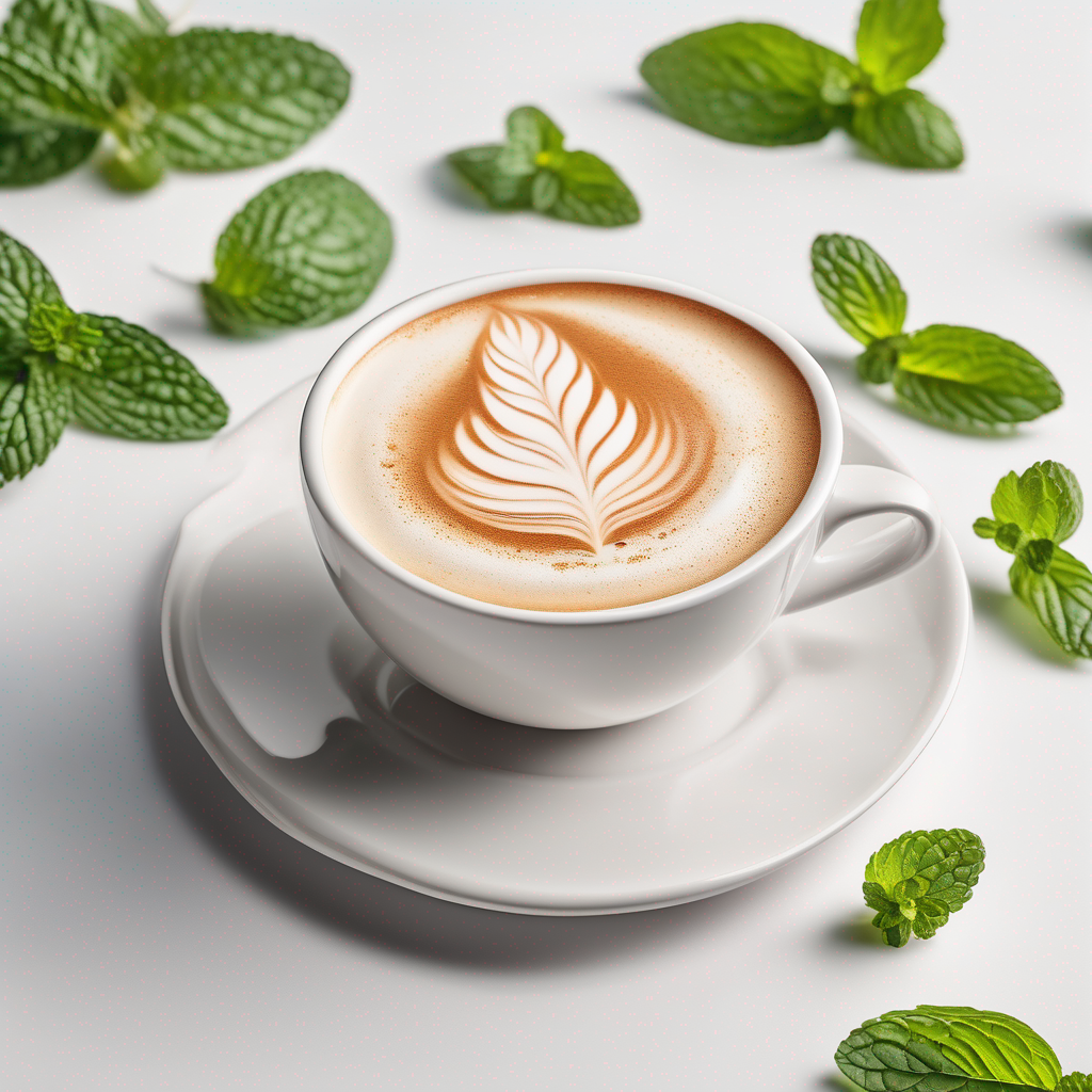 Peppermint Tea Latte