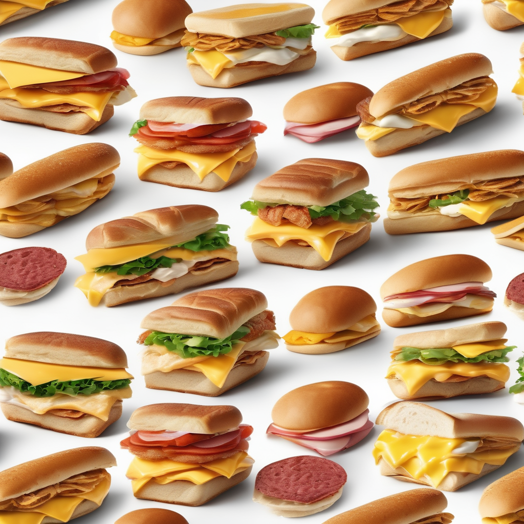 Processed Breakfast Sandwiches