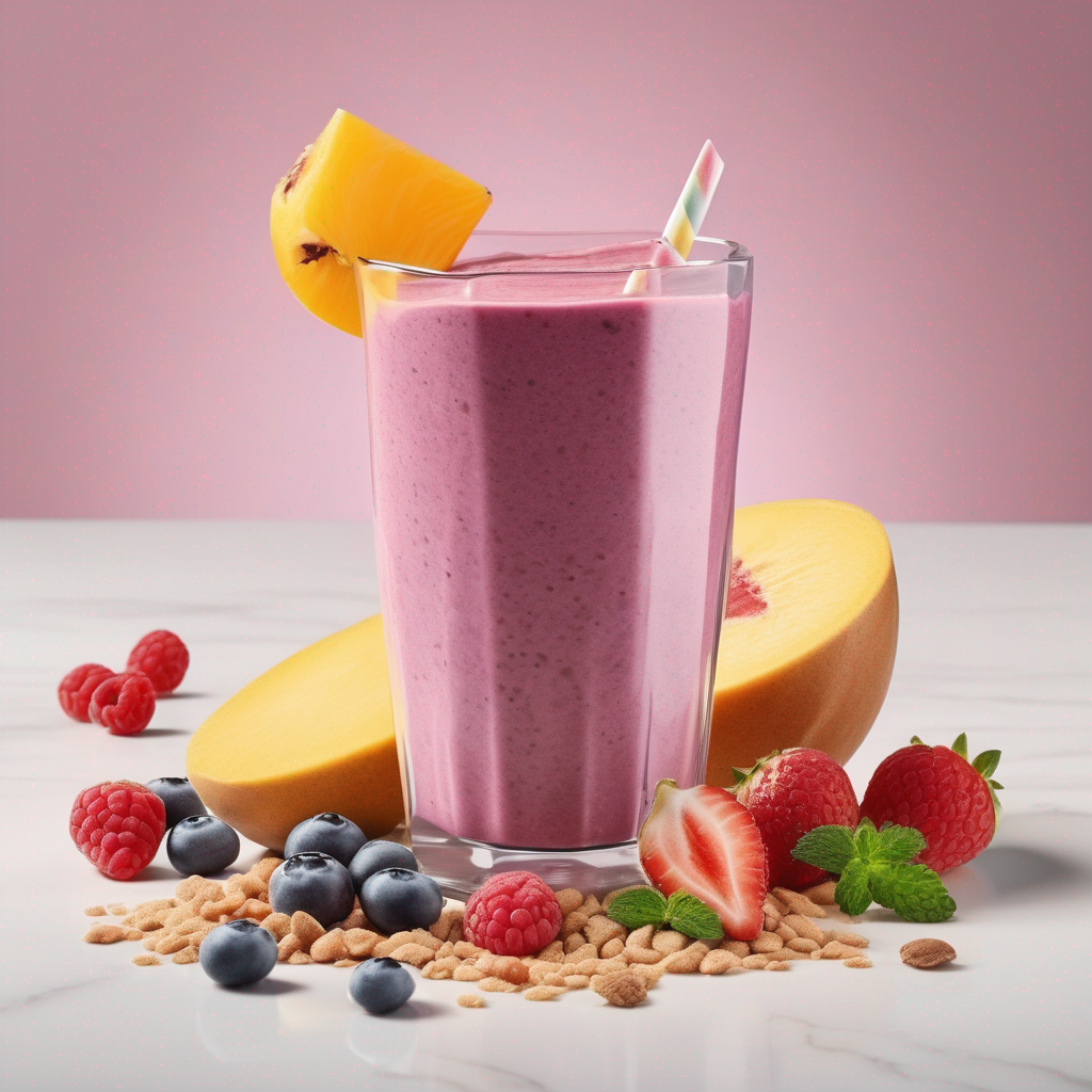 Processed Instant Breakfast Smoothie Mix