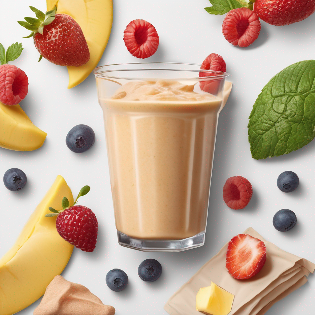 Processed Instant Breakfast Smoothie Pack