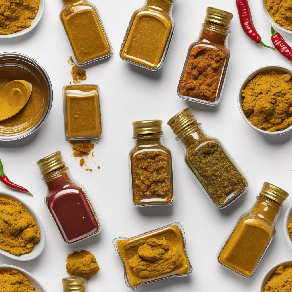 Processed Instant Curry Paste