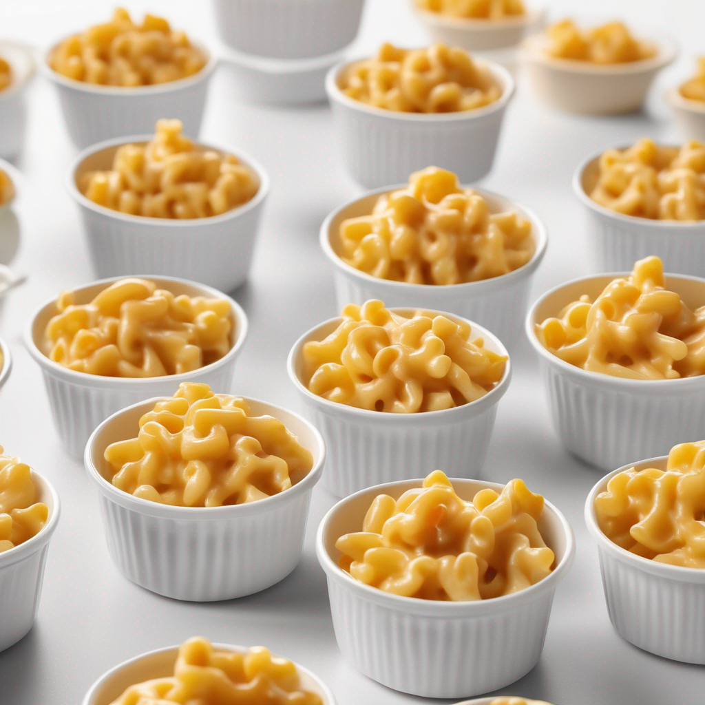 Processed Instant Macaroni and Cheese Cups