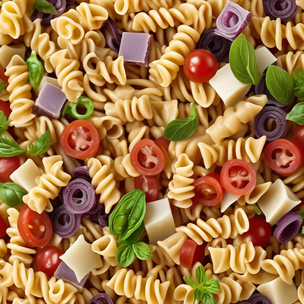 Processed Instant Pasta Salad Mix