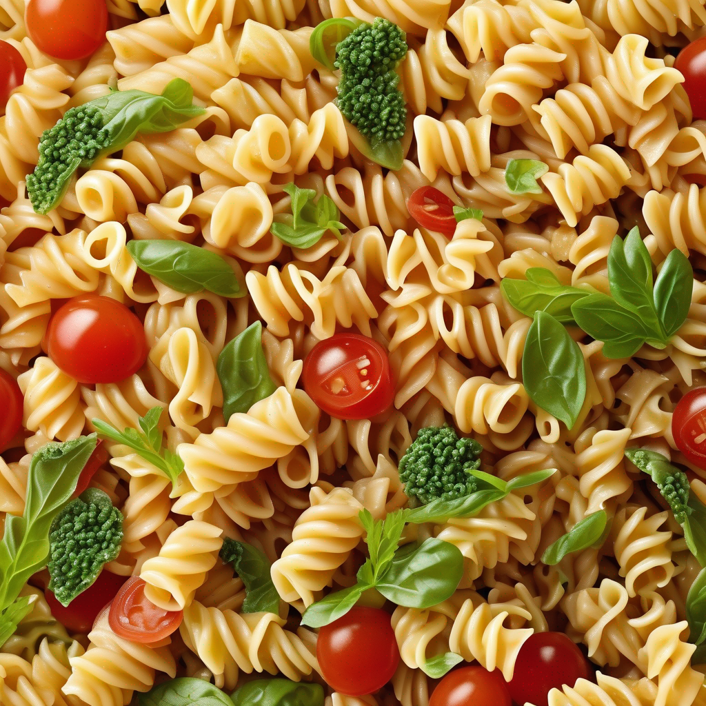 Processed Instant Pasta Salad