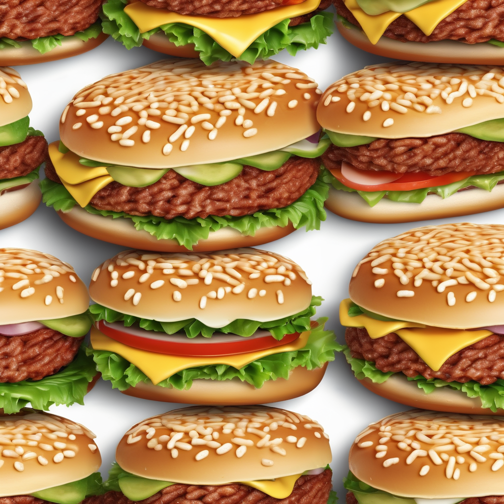 Processed Instant Ramen Burgers