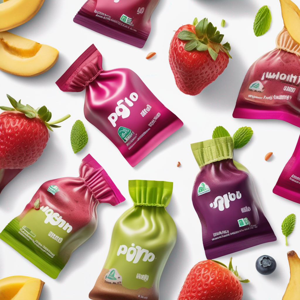 Processed Instant Smoothie Pouches