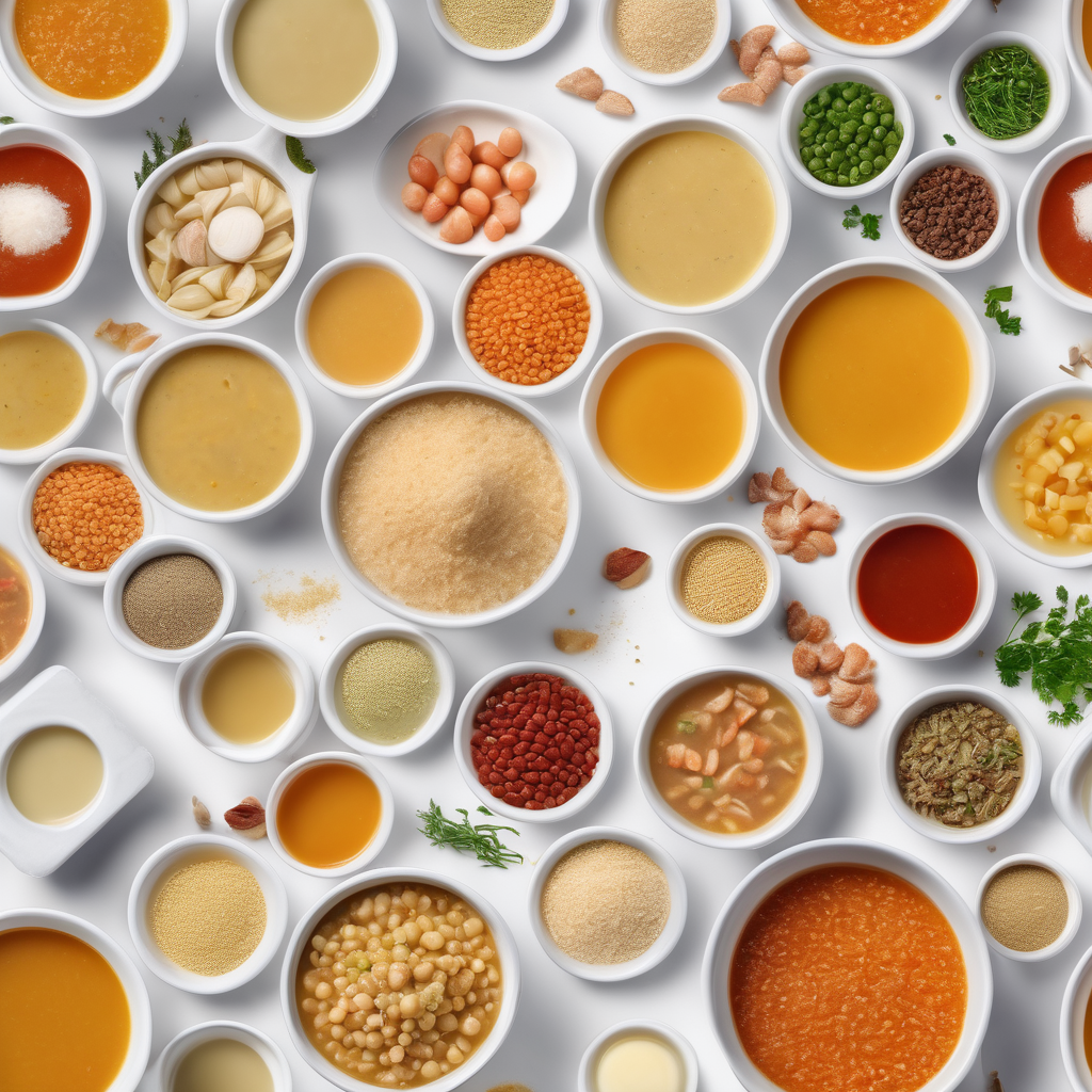 Processed Instant Soup Base