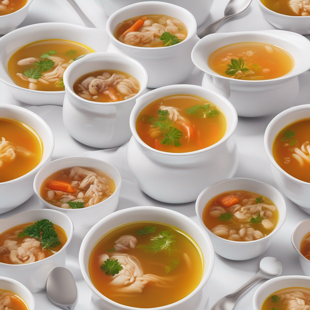 Processed Instant Soup Broth