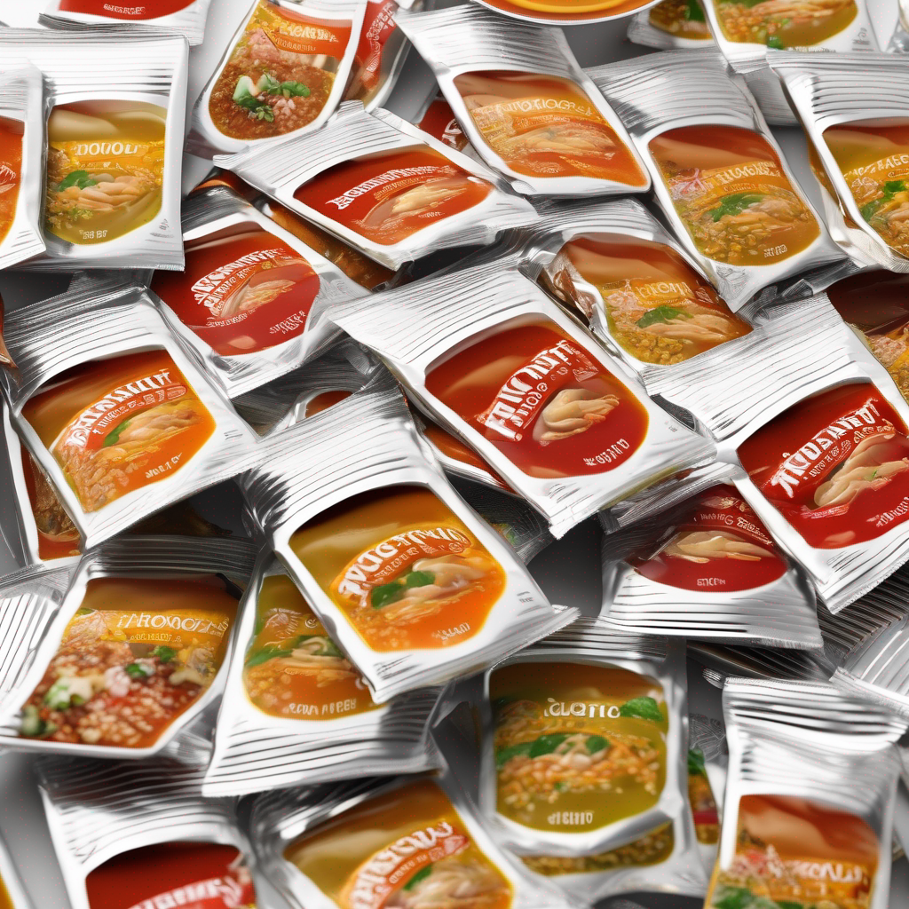 Processed Instant Soup Packets