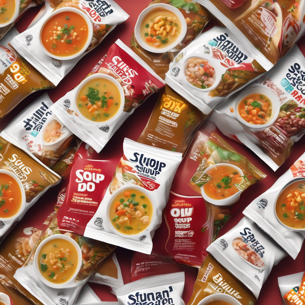 Processed Instant Soup Packs