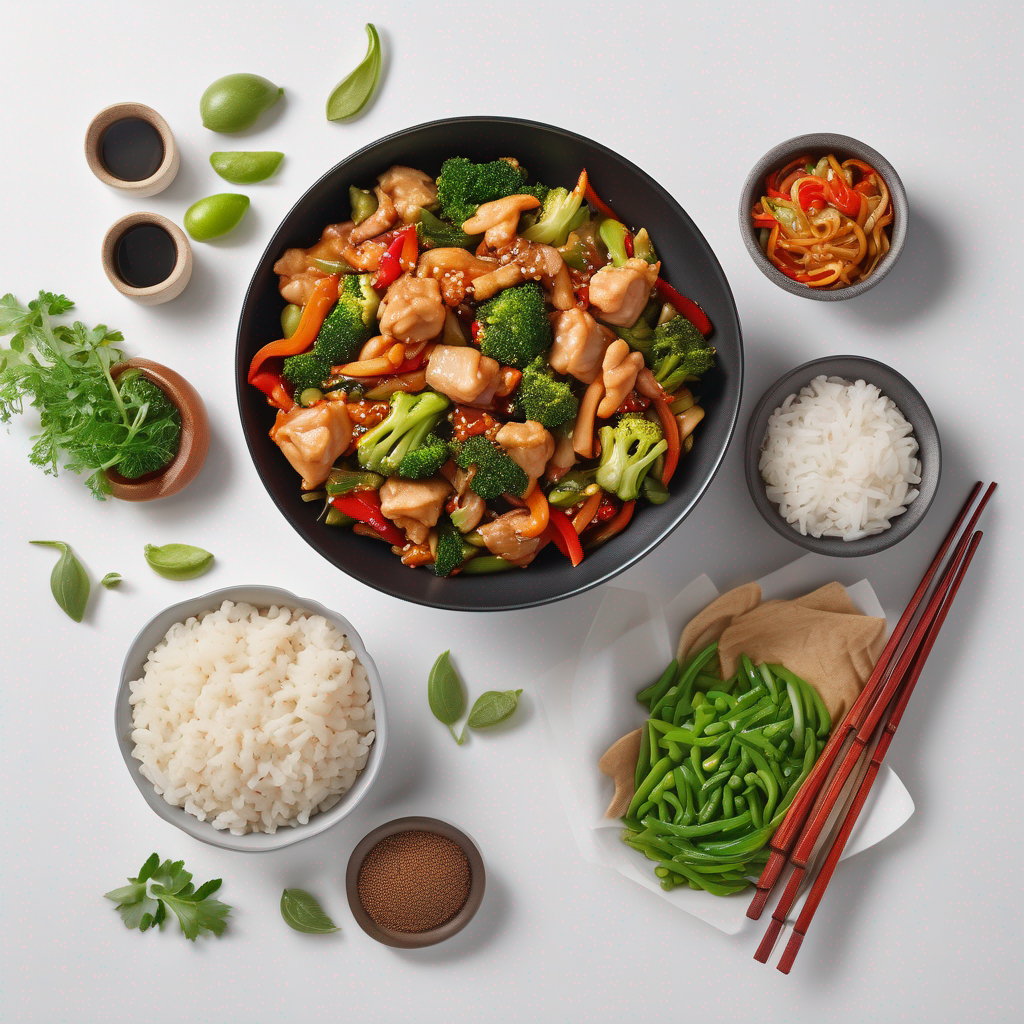 Processed Instant Stir-Fry Meal Kit